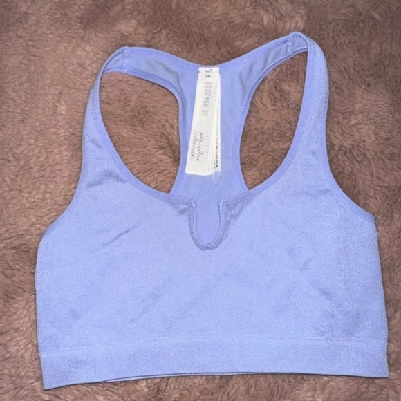 Forever 21 light purple bralettes M/L bra like new athleisure casual summer - Picture 10 of 10
